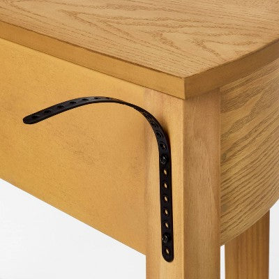  Harriett Console Table Natural Wood - Threshold™ Designed With Studio McGee