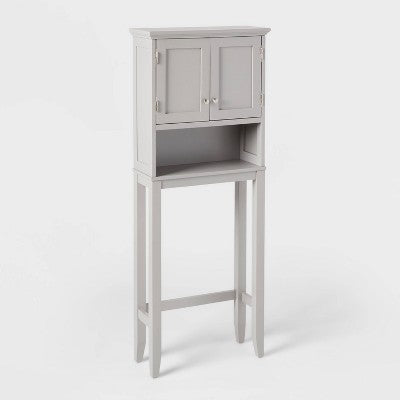  Wood Space Saver Etagere Gray - Threshold™