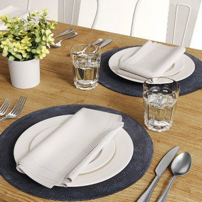  Faux Leather Decorative Charger - Threshold™