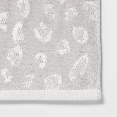  Leopard Reversible Towel Gray - Threshold™
