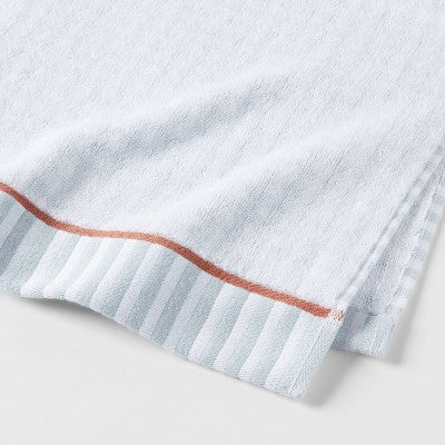  Traditional Gingham Plaid Towel Blue - Threshold™