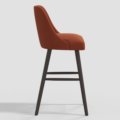  Geller Modern Counter Height Barstool Velvet - Threshold™
