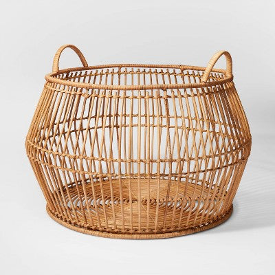  Round Decorative Baskets Natural - Threshold™