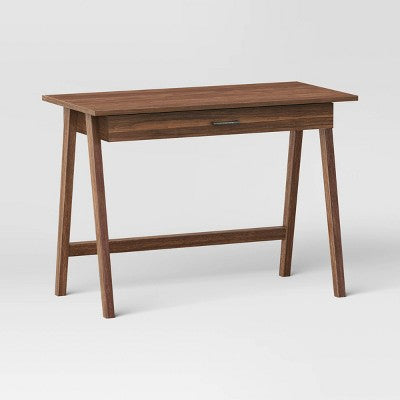  Paulo Wood Writing Desk With Drawer - Threshold™