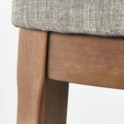  Candor Wood And Upholstered Saddle Counter Height Barstool - Threshold™