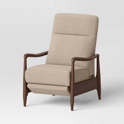  Dusk Mid-Century Wooden Arm Recliner - Threshold™