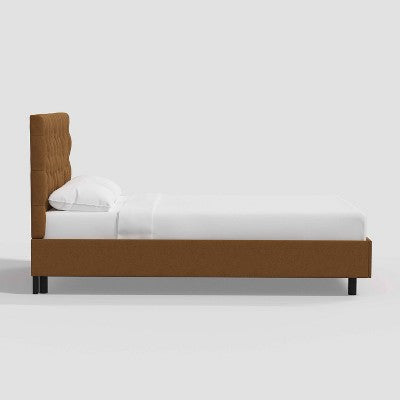  Shamir Platform Bed In Textured Linen - Threshold™