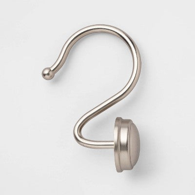  Rust Proof Button Shower Hook - Threshold™