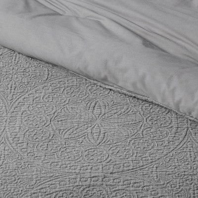  8pc Matelasse Medallion Comforter & Sheet Bedding Bundle - Threshold™