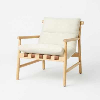  Holly Sling Back Accent Chair Cream/Natural - Threshold™ Designed With Studio McGee