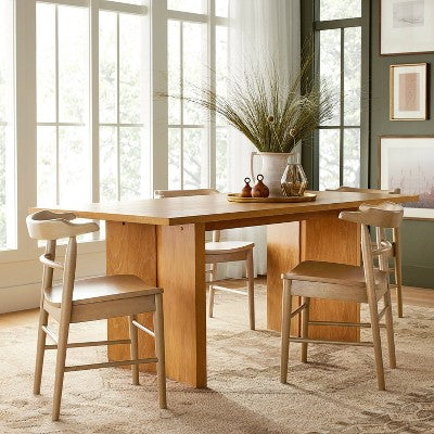  2pk Kaysville Curved Back Wood Dining Chair - Threshold™ Designed With Studio McGee