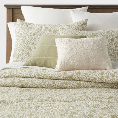  8pc Floral Comforter Set Green - Threshold™