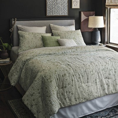 8pc Floral Comforter Set Green - Threshold™