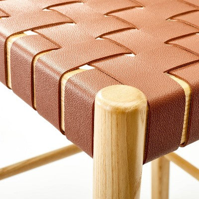  Cliff Haven Solid Wood With Woven Seat Counter Height Barstool - Threshold™ Designed With Studio McGee