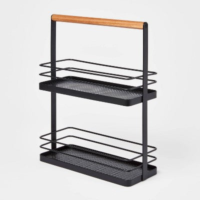  Wood 2-Tier Spice Rack - Threshold™