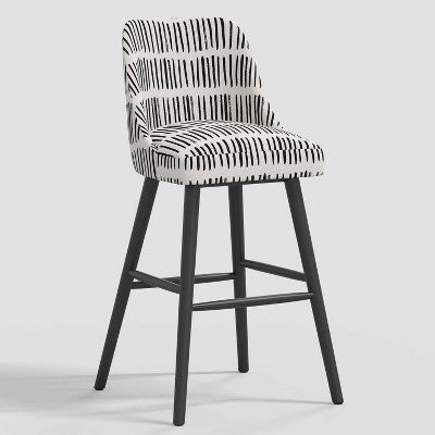  Geller Modern Counter Height Barstool In Patterns - Threshold™