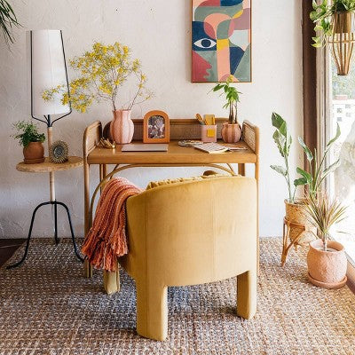  Kingston Neutral Woven Rug - Threshold