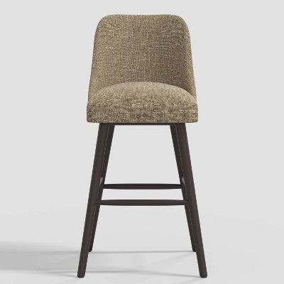  Geller Modern Textured Linen Counter Height Barstool - Threshold™