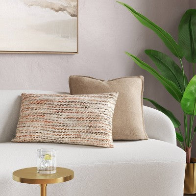  Oversized Lumbar Woven Throw Pillow - Threshold™