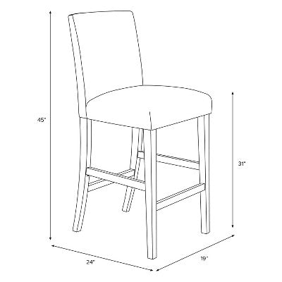  Barstool Milano Elephant - Threshold™