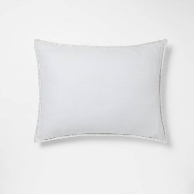  Space Dyed Cotton Linen Sham - Threshold™