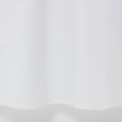  Woven Stripe Shower Curtain White - Threshold™