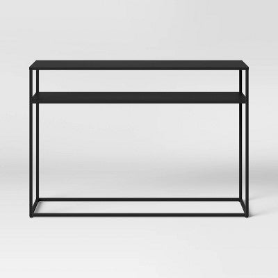  Glasgow Metal Console Black - Threshold™