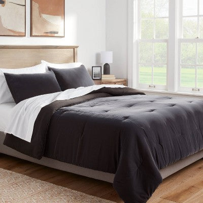  Lustrous Velvet Comforter & Sham Set - Threshold™
