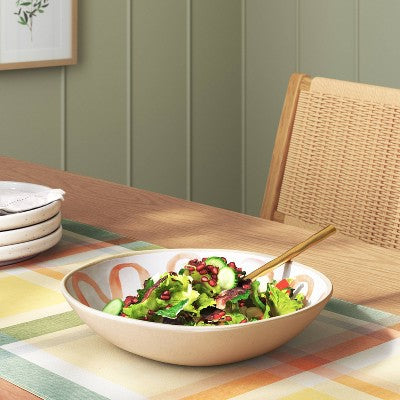  Coastal 40 Fl Oz Melamine Plastic Peach Ring Dinner Bowl Coral - Threshold™
