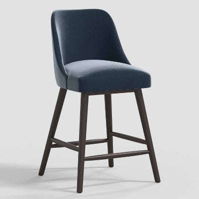  Geller Counter Height Barstool In Shiny Velvet - Threshold™