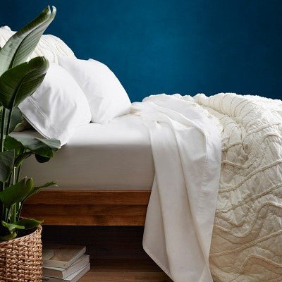  Performance Sheet Set (California King) White 400 Thread Count - Threshold™