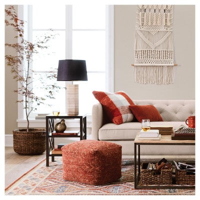  Owings End Table With 2 Shelves (Not Assembled) Espresso - Threshold™