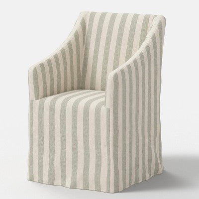  Sloped Arm Slipcovered Dining Chair - Threshold™