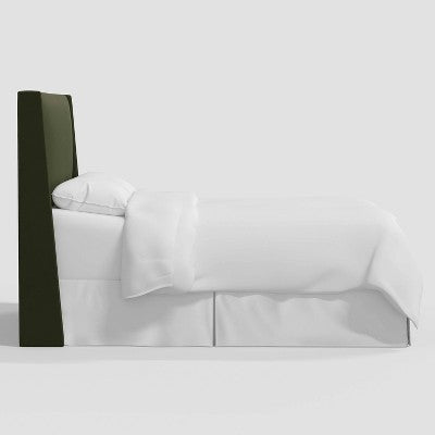  Encino Wingback Headboard In Dry Velvet - Threshold™ Designed With Studio McGee