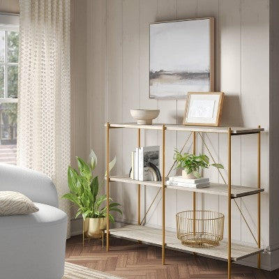  39" Elowen 3 Shelf Bookcase - Threshold™