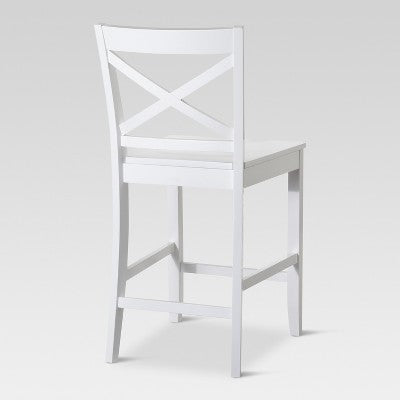  Carey 24" Counter Height Barstool - White - Threshold™
