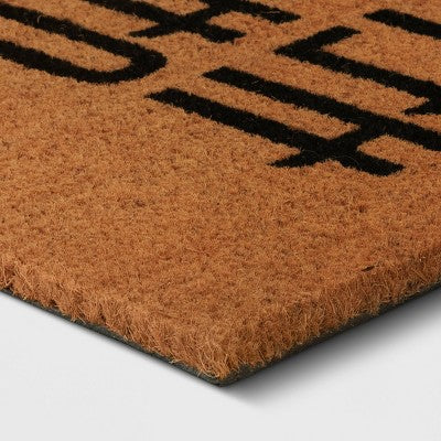  1'6"x2'6" Oh Hello Doormat Natural - Threshold™
