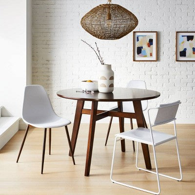  44" Maston Dining Table Round Hazelnut - Threshold™