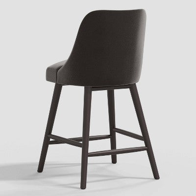  Geller Counter Height Barstool In Shiny Velvet - Threshold™
