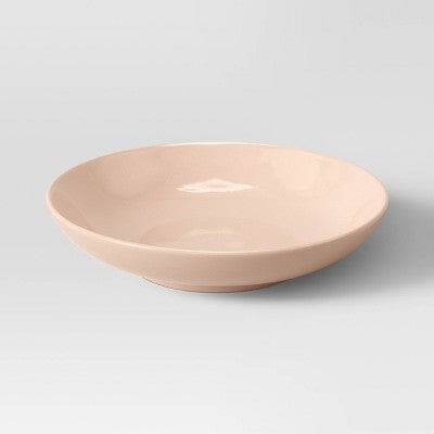  36 Fl Oz New Modern Coupe Dinner Bowl Rose - Threshold™