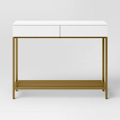  Loring Console Table White - Threshold™