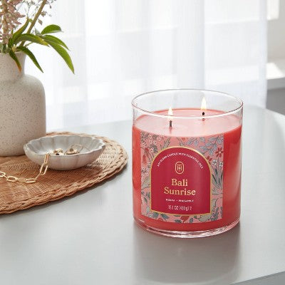  2-Wick Lidded Glass Jar Candle - Threshold™