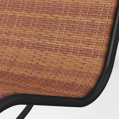  Wexler Wicker Rocking Chair - Black - Threshold™