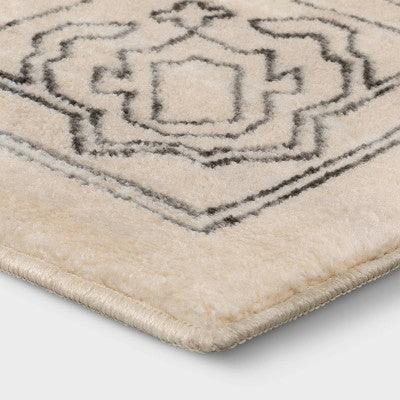  Plush Persian Style Area Rug Cream - Threshold™
