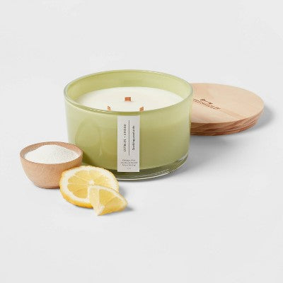 Citron And Sands Candle Green - Threshold™