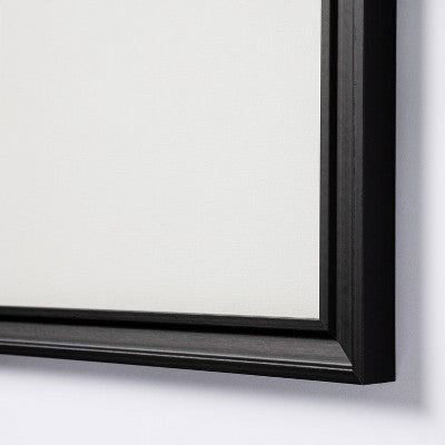  27.26" X 21.26" Matted To 11" X 14" Gallery Frame Art Black - Threshold™ Designed With Studio McGee