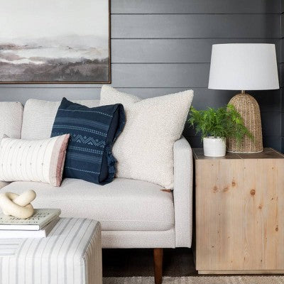  Lynwood Square Upholstered Cube - Threshold™ Designed With Studio McGee