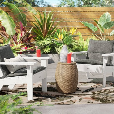  43"x21" Heathered Outdoor Chair Cushion - Threshold™