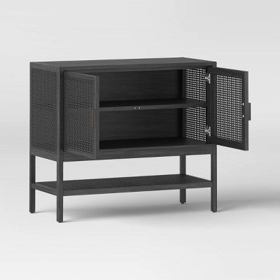  Minsmere 2 Door Cabinet - Black - Threshold™