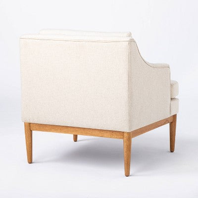  Howell Upholstered Accent Chair With Wood Base - Threshold™ Designed With Studio McGee
